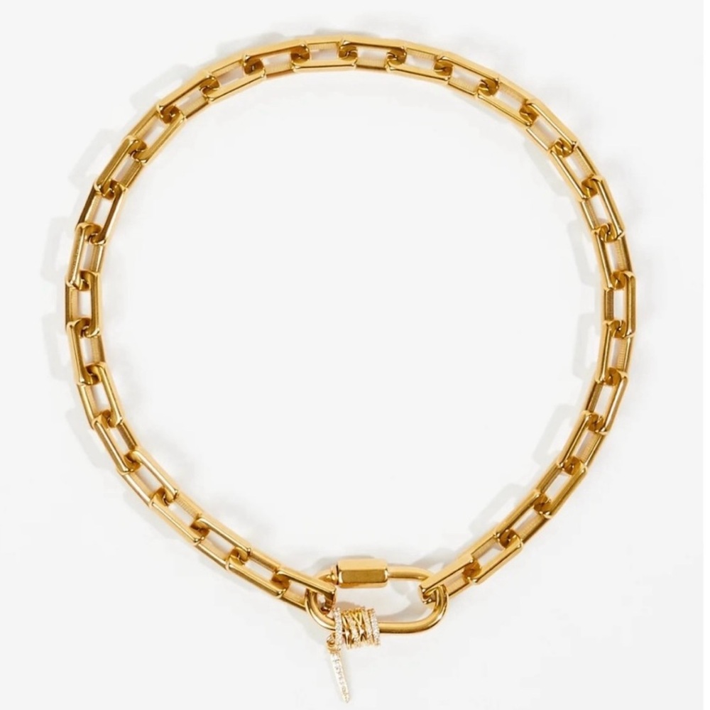 Chunky Gold Link Necklace